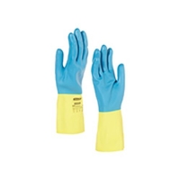 Перчатки химические материал нитрил / трикотажная основа Kimberly-Clark Professional 38742 Jackson Safety G80 желто-голубые