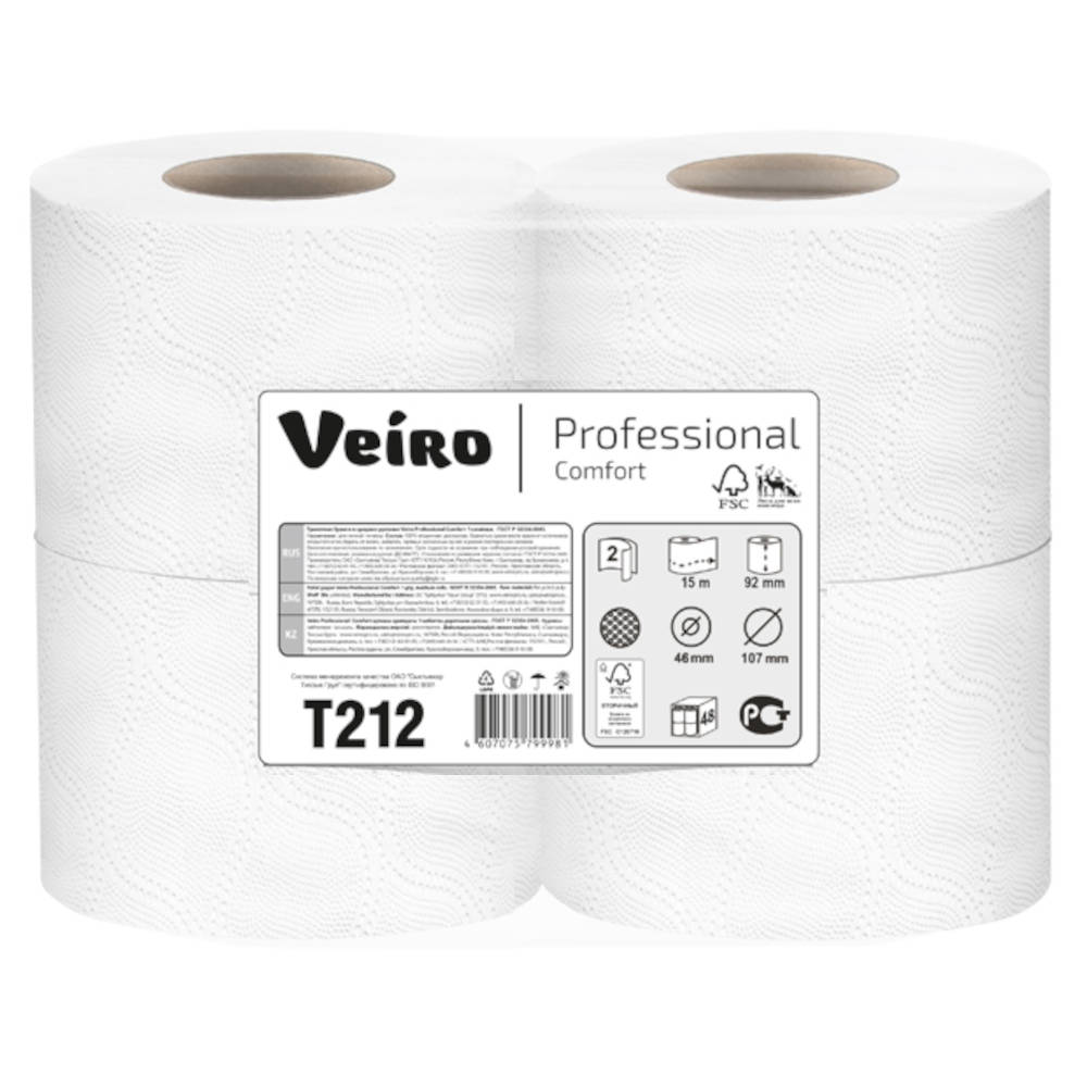 Veiro Professional T212 Comfort в стандартном рулоне